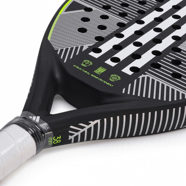 Raquete de Padel Adidas Match 3.3 Preta e Limão