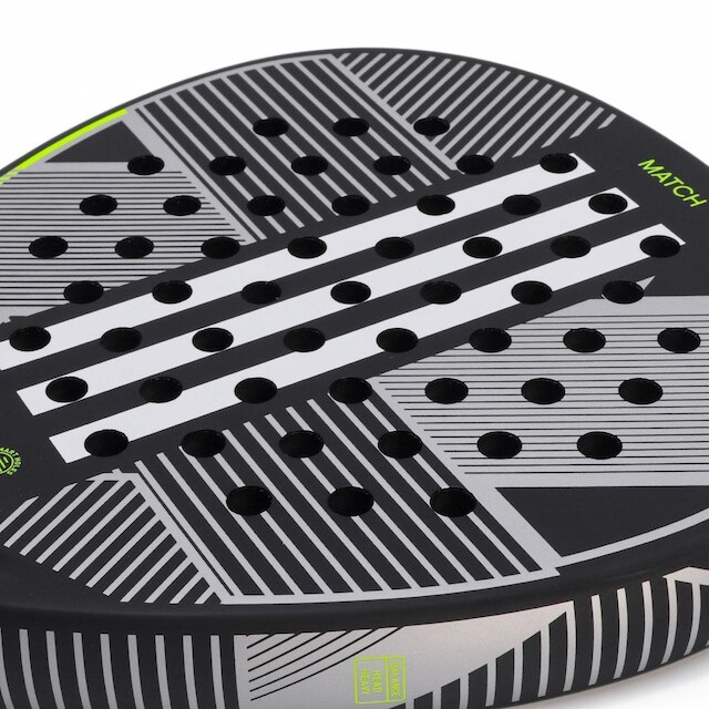 Raquete de Padel Adidas Match 3.3 Preta e Limão