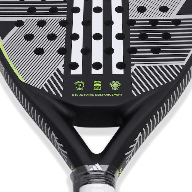 Raquete de Padel Adidas Match 3.3 Preta e Limão