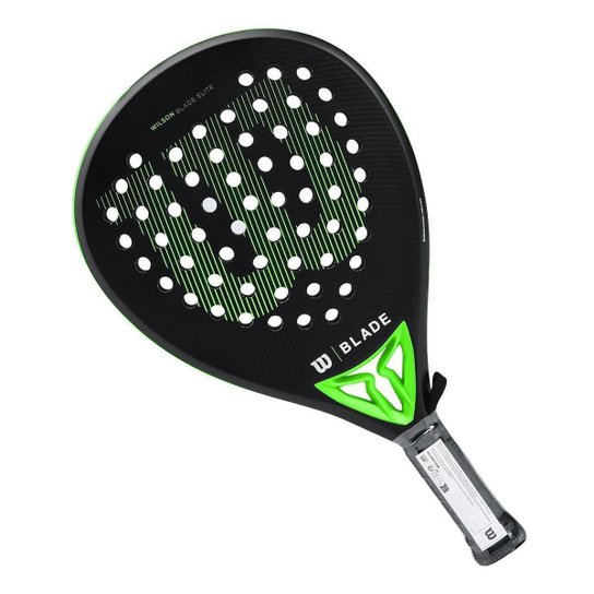 Raquete de Padel Wilson Blade Elite V2 Preta e Verde - Preto Menor preço em Raquete de Padel Wilson Blade Elite V2 Preta e Verde - Preto