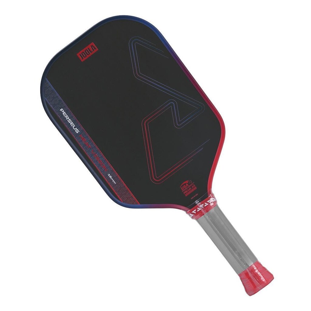 Raquete De Pickleball Joola Perseus Heat Vision Vermelha 16mm