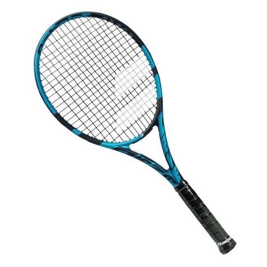 Raquete de Tênis Babolat Pure Drive + 2021 - 300g-L3 - Preto+Azul Menor preço em Raquete de Tênis Babolat Pure Drive + 2021 - 300g-L3 - Preto+Azul
