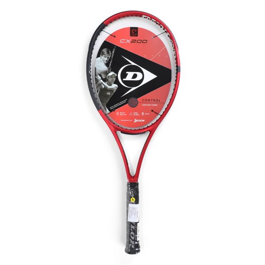 Raquete De Tênis Dunlop CX 200 - Preto+Vermelho é ruim? Raquete De Tênis Dunlop CX 200 - Preto+Vermelho é boa?