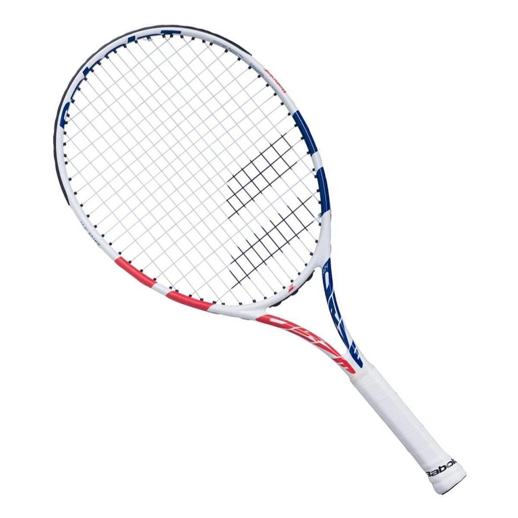 Raquete de Tênis Infantil Drive Junior 24 Branco Rosa e Azul - Babolat