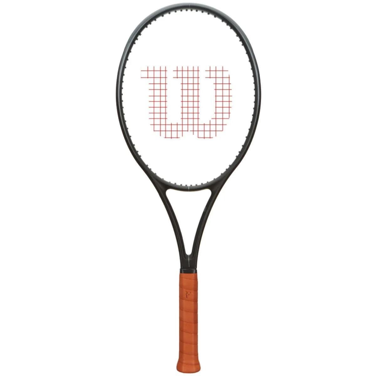 せんせー　RF 01 PRO 16x19 320g Raquete de Tênis RF 01 PRO 16x19 320g - Wilson Wilson - Preto