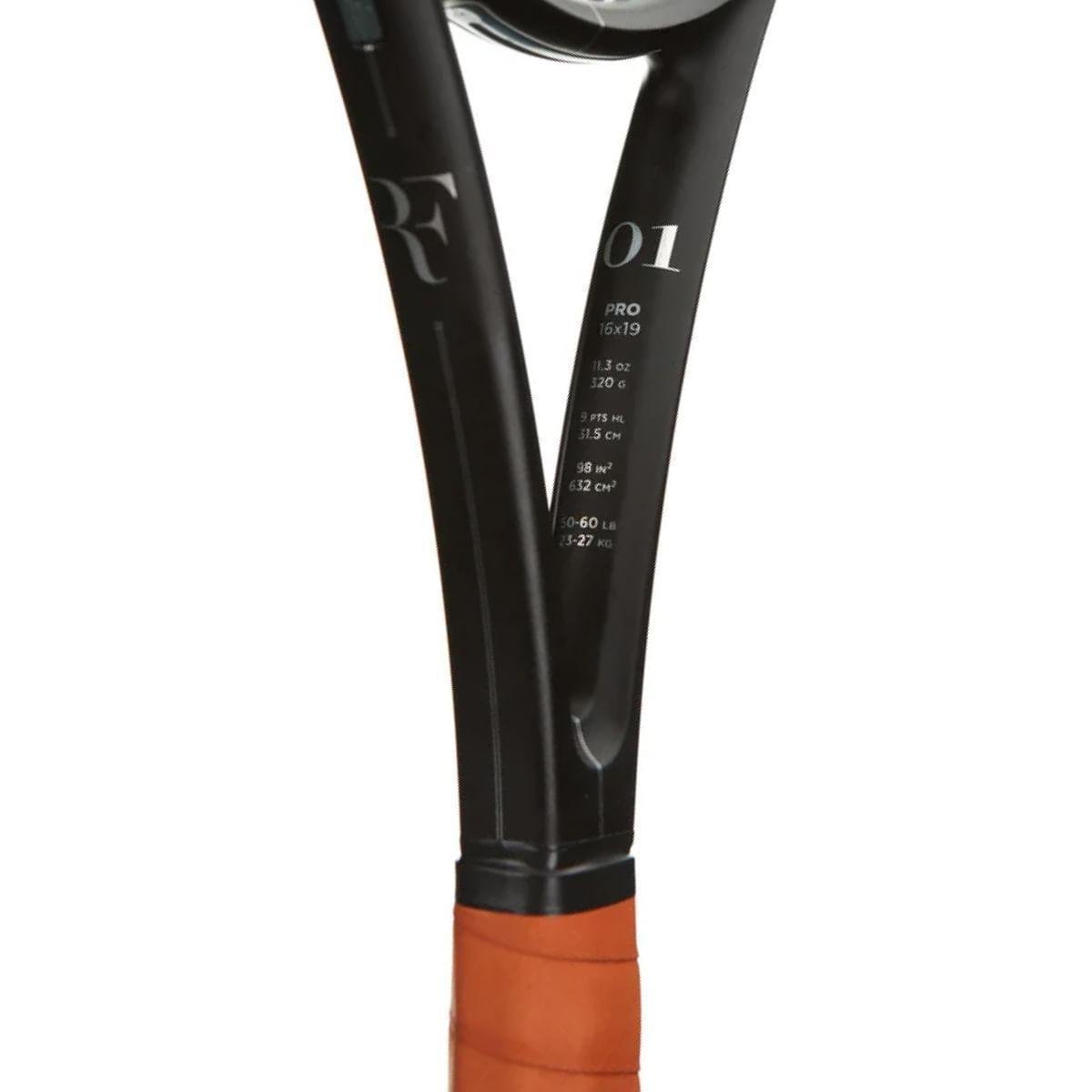 Raquete de Tênis RF 01 PRO 16x19 320g - Wilson Wilson - Preto