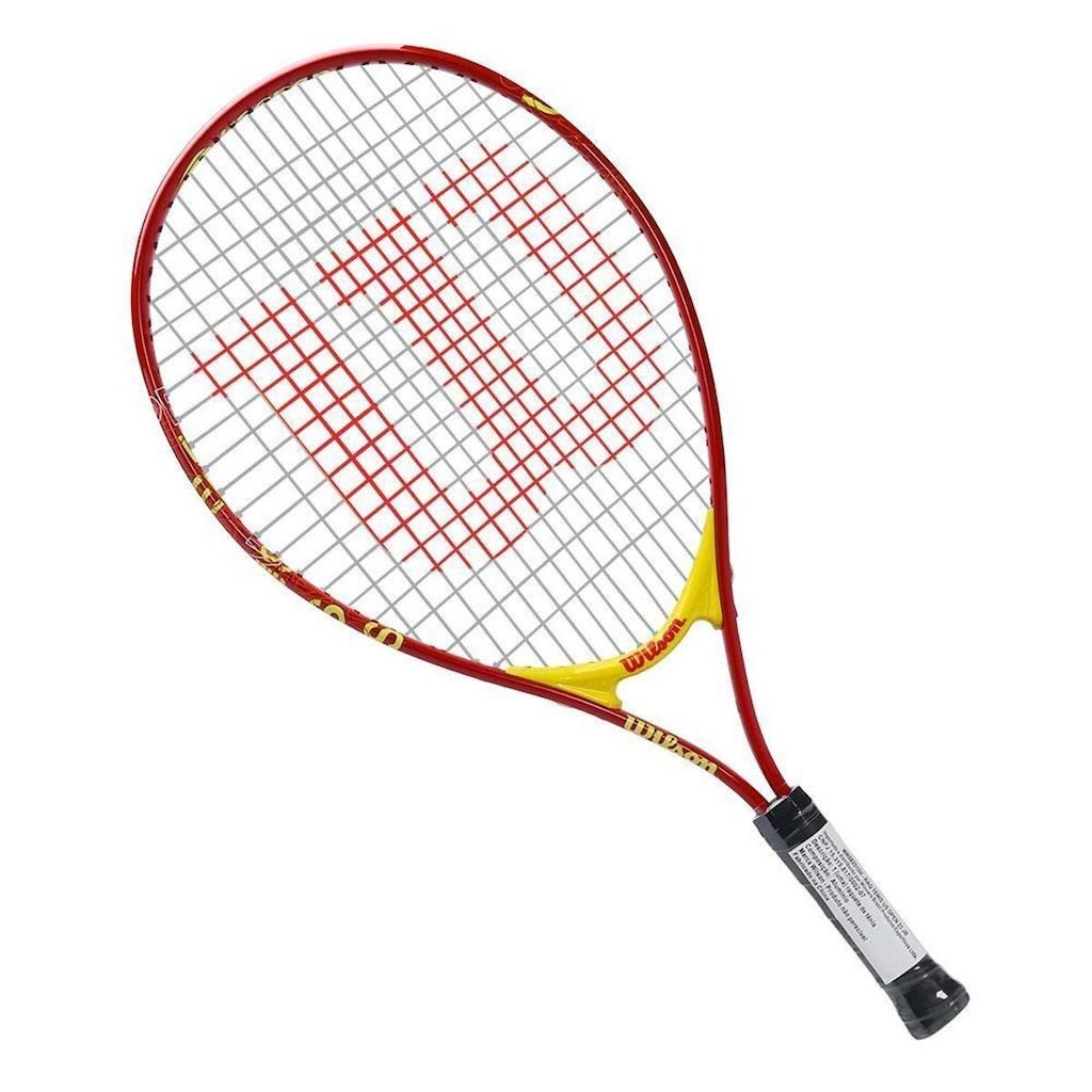 Raquete de Tênis Wilson US Open 23 Vermelha e Amarela