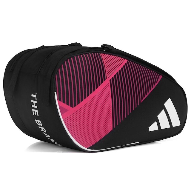 Raqueteira Adidas Control 3.3 Padel e Beach Tennis Preta e Rosa