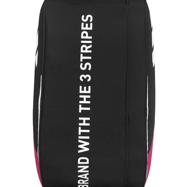Raqueteira Adidas Control 3.3 Padel e Beach Tennis Preta e Rosa