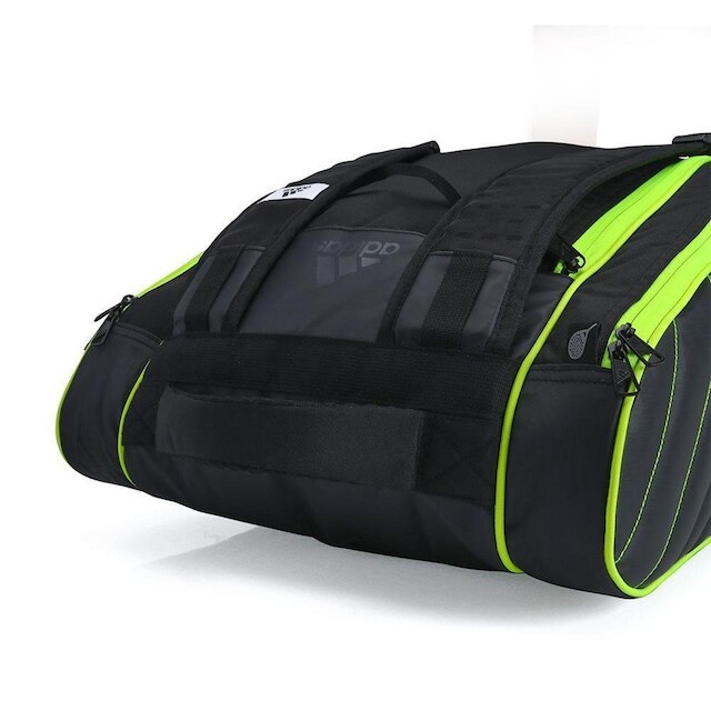 Raqueteira Adidas Tour Para Padel e Beach Preta e Limão