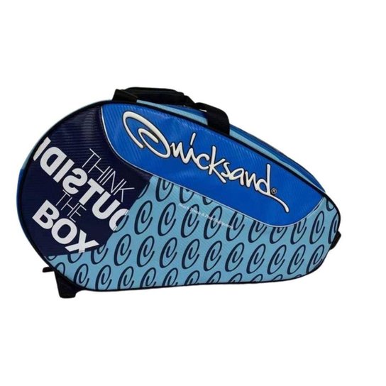 Raqueteira Beach Tennis Quicksand Torneo Blue - Azul Menor preço em Raqueteira Beach Tennis Quicksand Torneo Blue - Azul