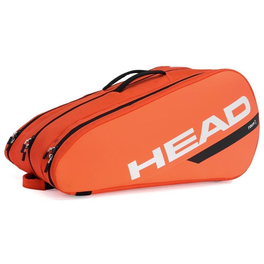 Raqueteira de Padel e Beach Tennis Head Tour Laranja e Preta