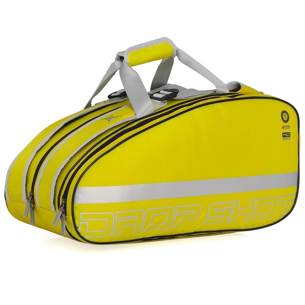 Raqueteira Drop Shot Essential 2.5 Beach e Padel Amarela