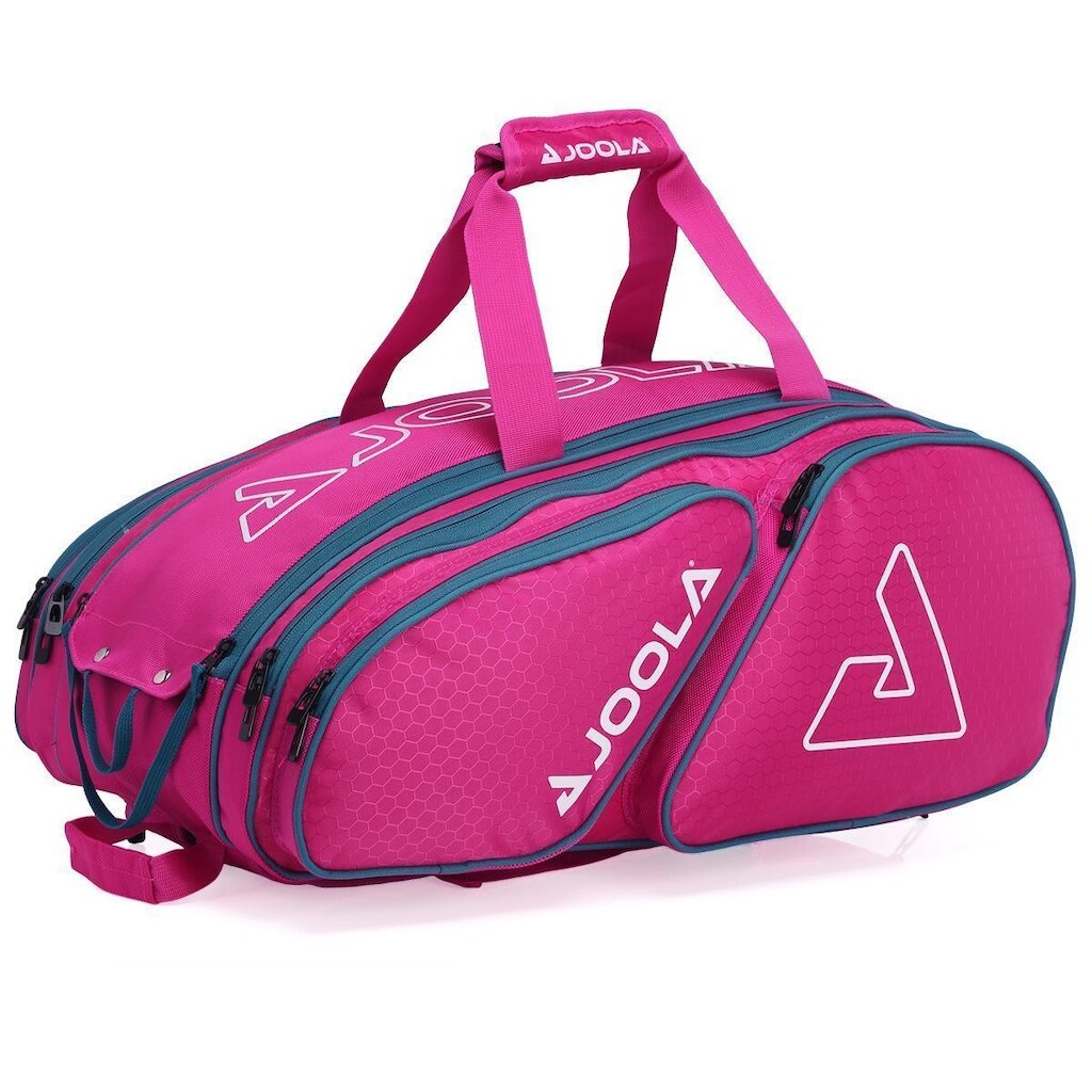 Raqueteira Joola Tour Elite Rosa e Azul