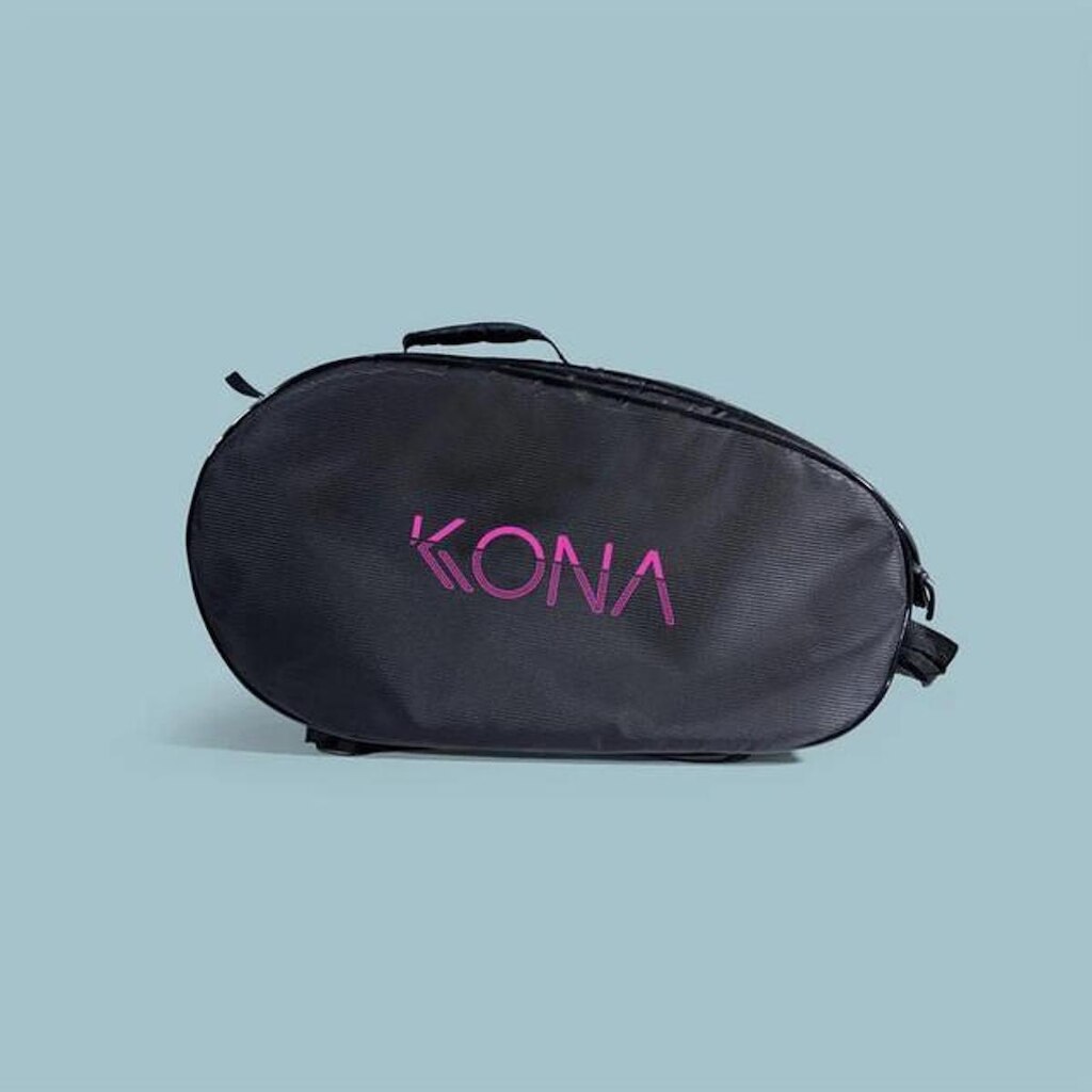 Raqueteira Kona Basic Plus Preto/Rosa
