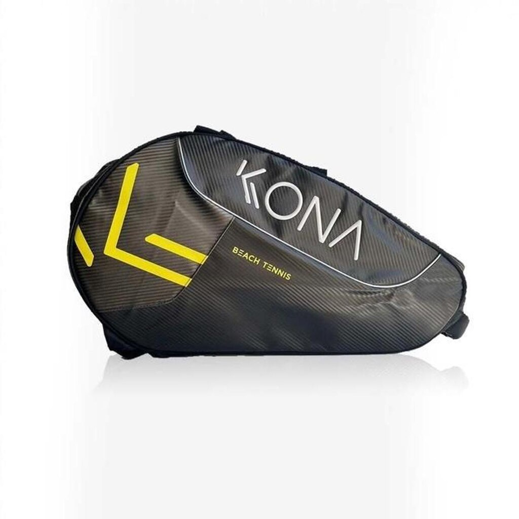 Raqueteira Kona Preta e Amarela