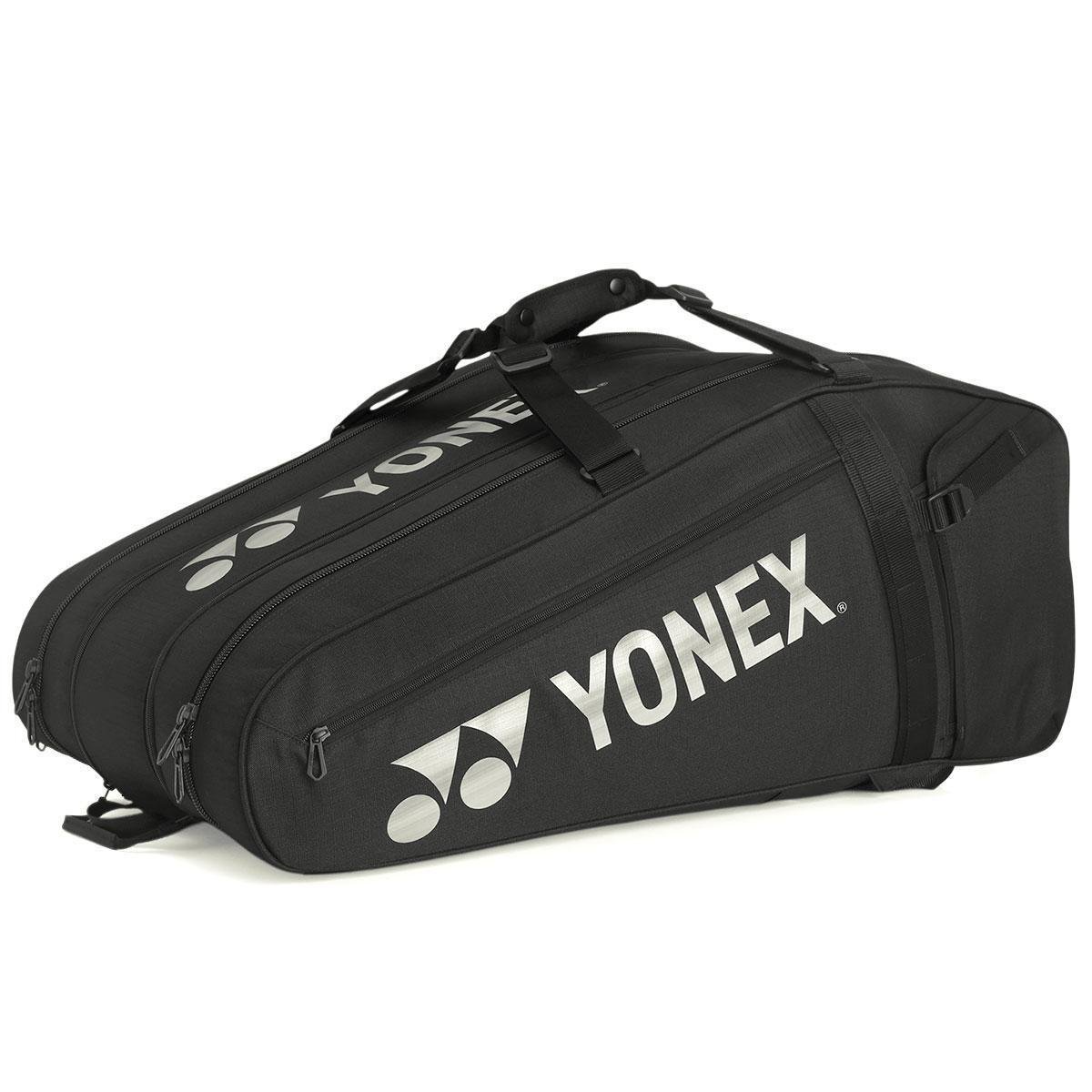 Raqueteira Yonex Gearlogic X12 Preta 2026 - Preto | Netshoes