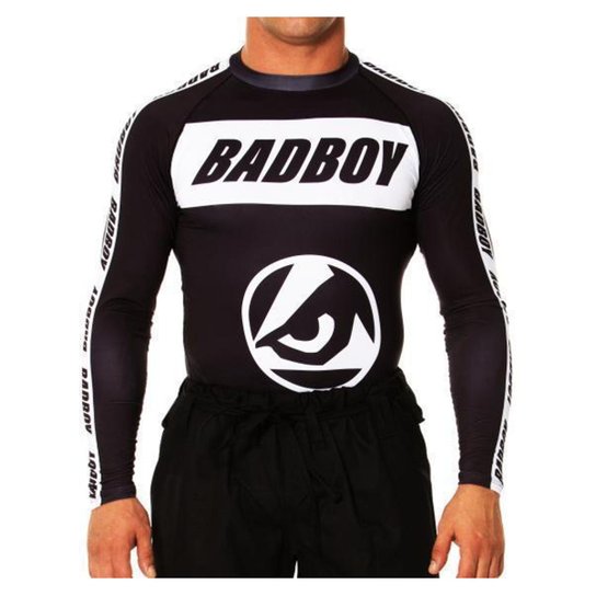 Rash Guard Bad Boy Preto Netshoes