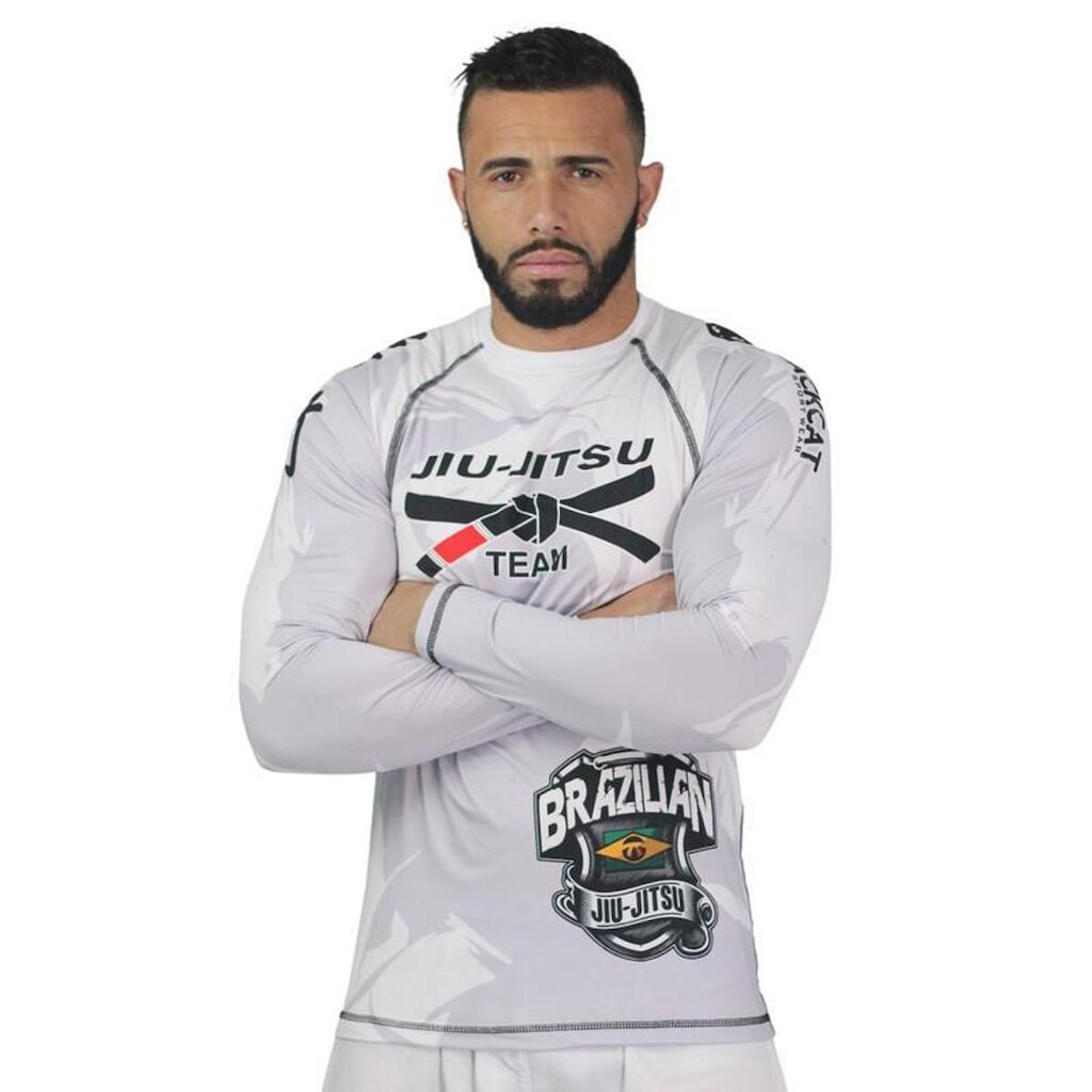 Rash Guard Jiu-Jitsu Tecido Alta Qualidade Treino