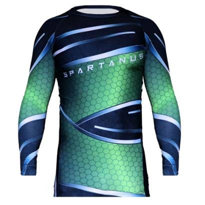 Rash Guard Masculina Green Metal Spartanus Fightwear - Verde | Netshoes