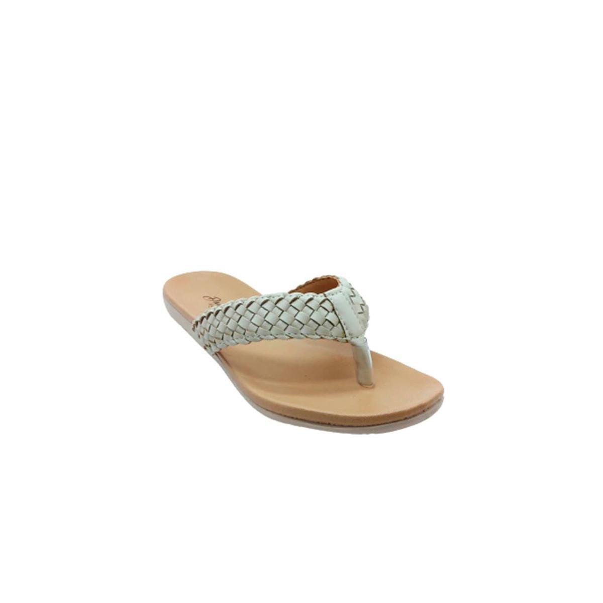 Rasteira Feminina Chinelo Canoa Dani K Menor preço em Rasteira Feminina Chinelo Canoa Dani K