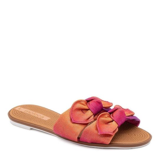 Rasteira Feminina Moleca 5297.424 Pink - Pink Menor preço em Rasteira Feminina Moleca 5297.424 Pink - Pink