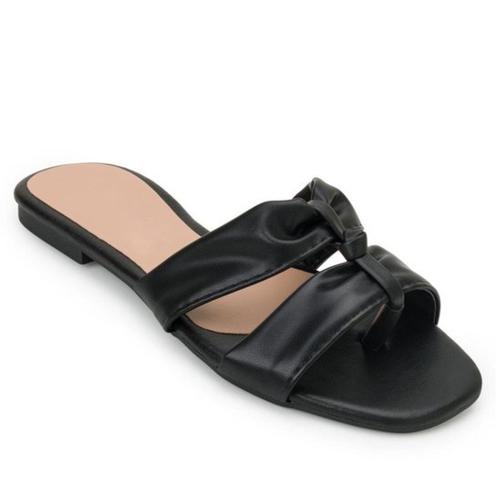 Rasteira Sense Dias RD20-R29942 - Preto