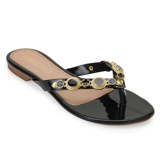Rasteira Sense VA20-M208 - Preto