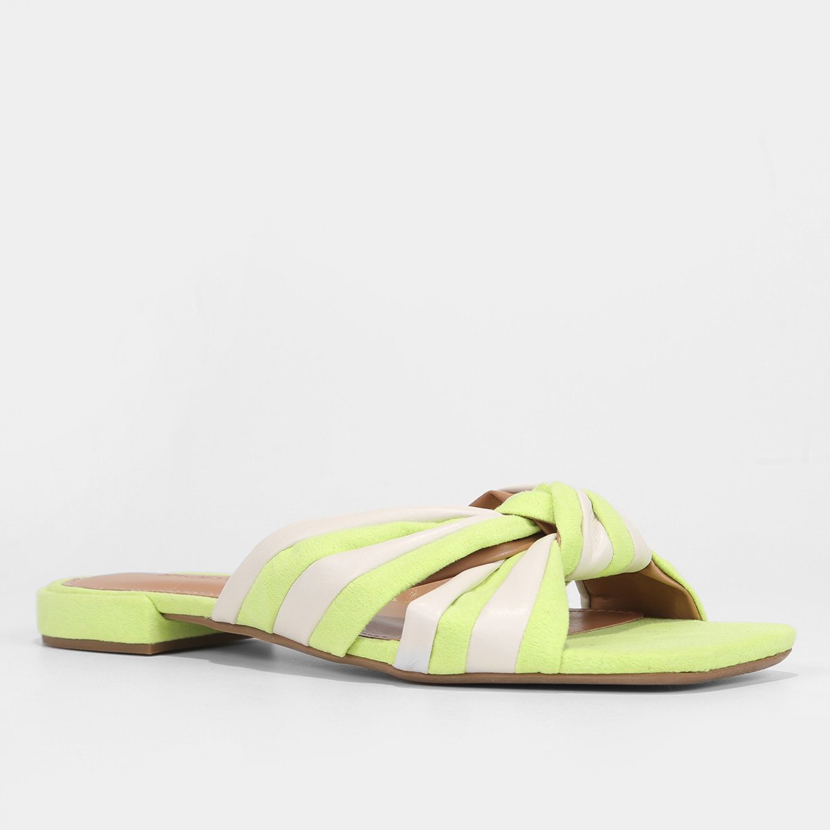 Rasteira Shoestock Nó Comfy Bico Quadrado - 3