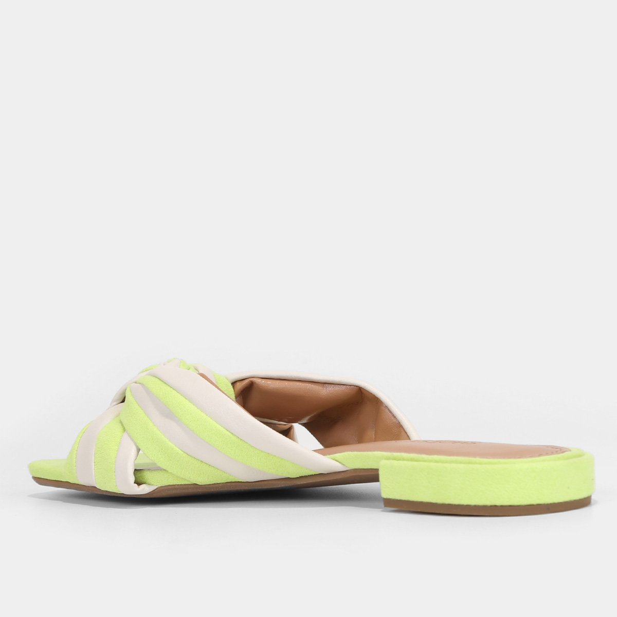 Rasteira Shoestock Nó Comfy Bico Quadrado - 4