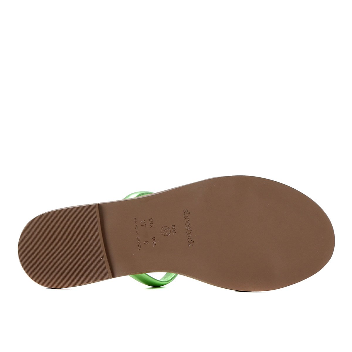Rasteira Shoestock Tiras Matelassê Metalizada - 6