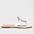 Rasteira Vizzano Detalhe Metal - Branco