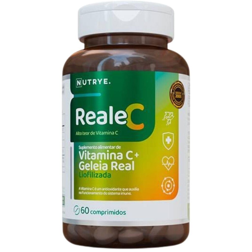 Reale C - Suplemento de Vitamina C - 60 Comprimidos
