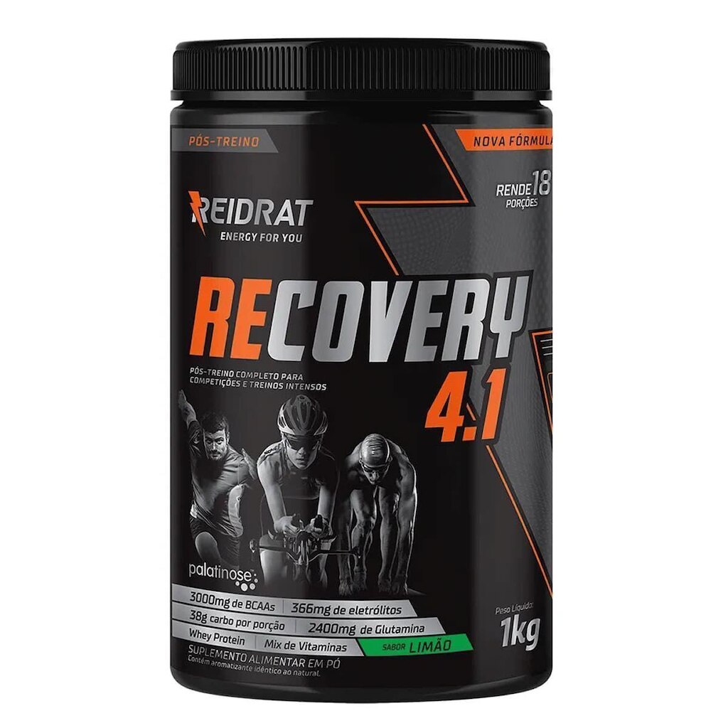 Recovery 4:1 - 1000g Limão - Reidrat