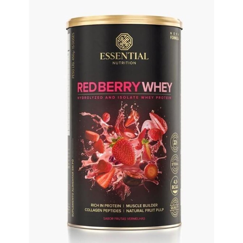 Red Berry Whey 450g - Essential Nutrition