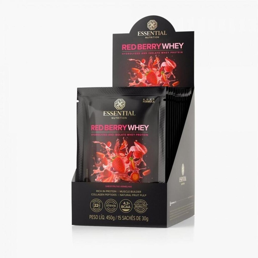 Red Berry Whey Display  450g / 15 Sachês