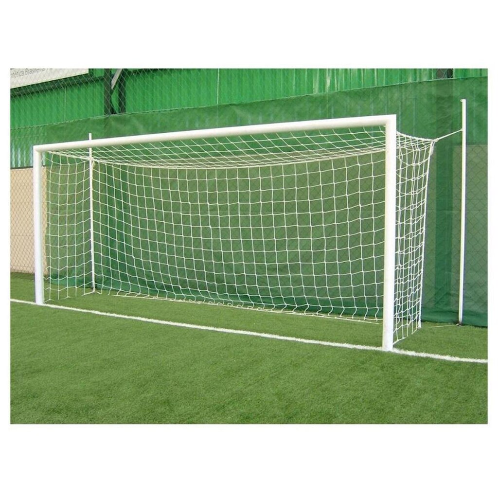 Rede Futebol Campo Caixote Fio 4mm Seda 7,5M Matrix
