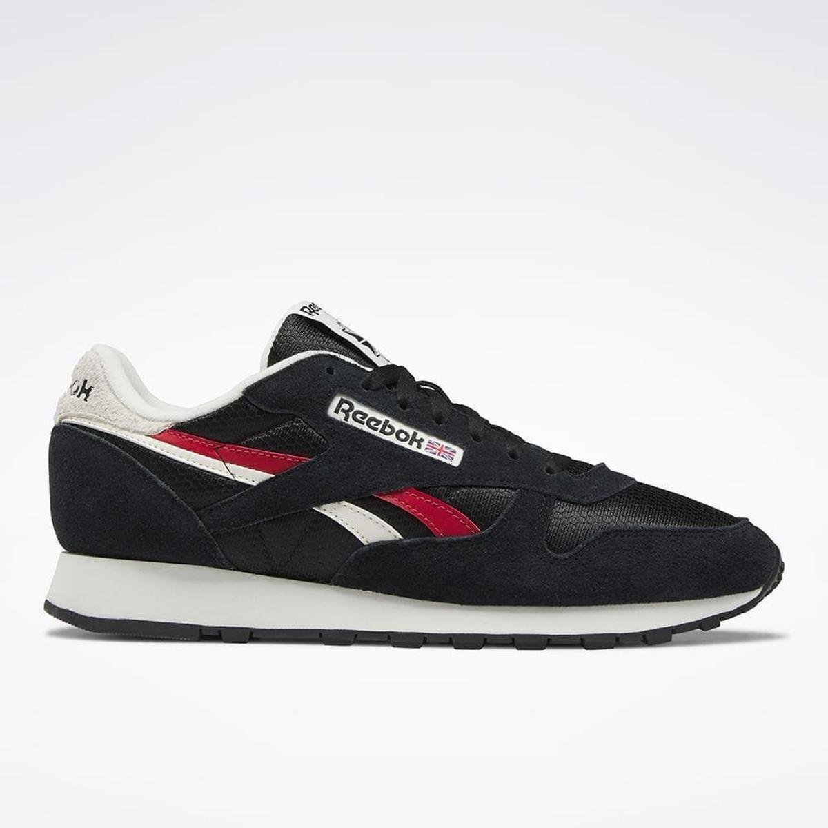 Reebok Tênis Reebok Classic Leather Masculino - Preto | Netshoes