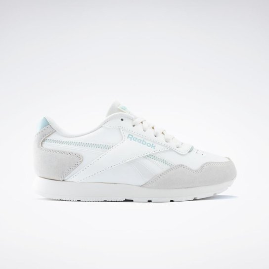 Reebok Tênis Reebok Royal Glide Feminino - Branco Menor preço em Reebok Tênis Reebok Royal Glide Feminino - Branco