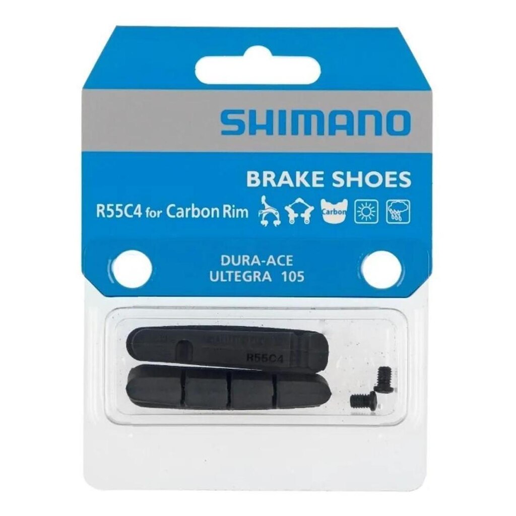 Refil de Sapata de Freio Shimano Dura Ace R55C4 Aro de Carbono
