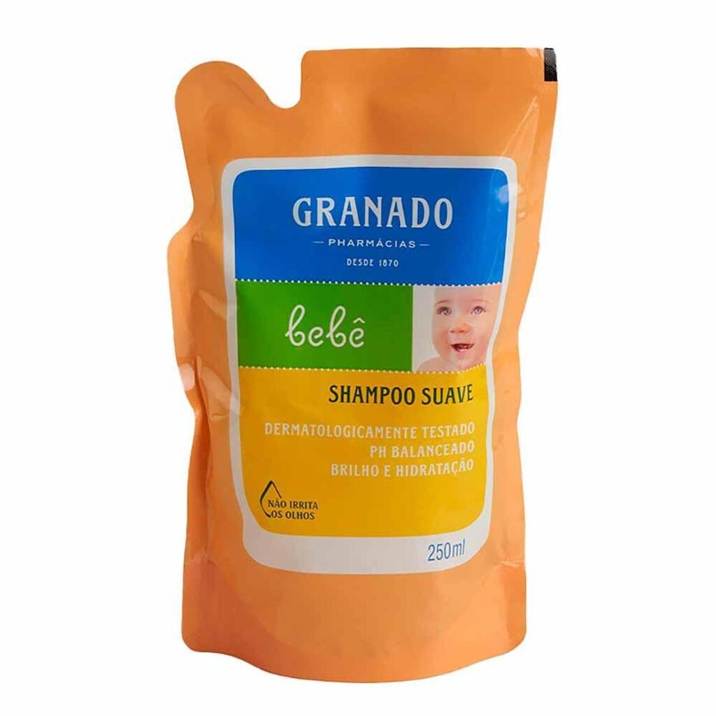 Refil Shampoo Bebê Granado Tradicional 250ml