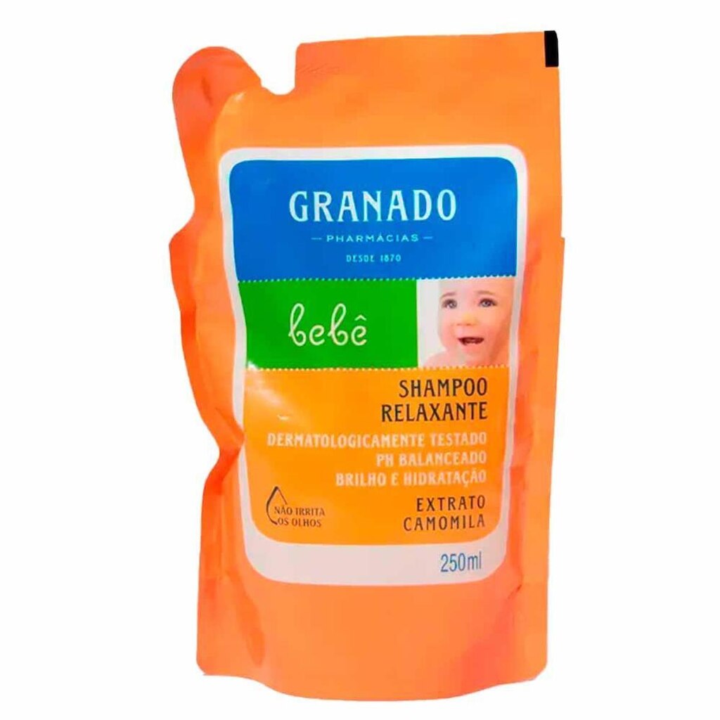 Refil Shampoo Granado Bebê Camomila 250ml