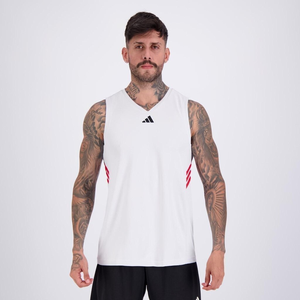 Regata Adidas 3 Stripes Masculina