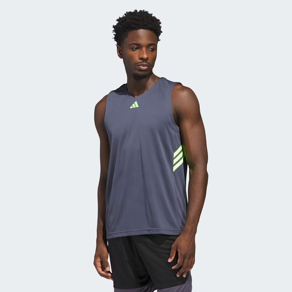 Regata Adidas 3 Stripes Tank Masculina