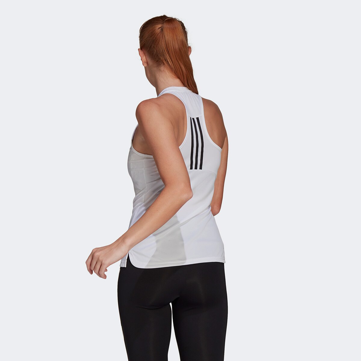 Regata Adidas D2M 3 Listras Nadador Feminina - 1