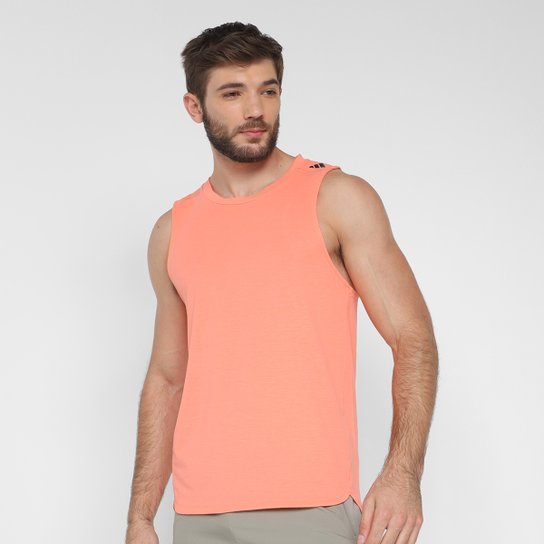 Regata Adidas Designed 4 Workout Masculina - Coral é ruim? Regata Adidas Designed 4 Workout Masculina - Coral é boa?