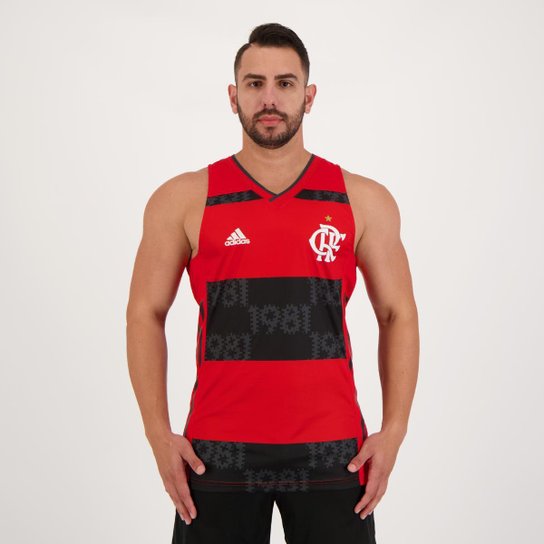 Regata Adidas Flamengo Basquete I 2021 - Vermelho é ruim? Regata Adidas Flamengo Basquete I 2021 - Vermelho é boa?