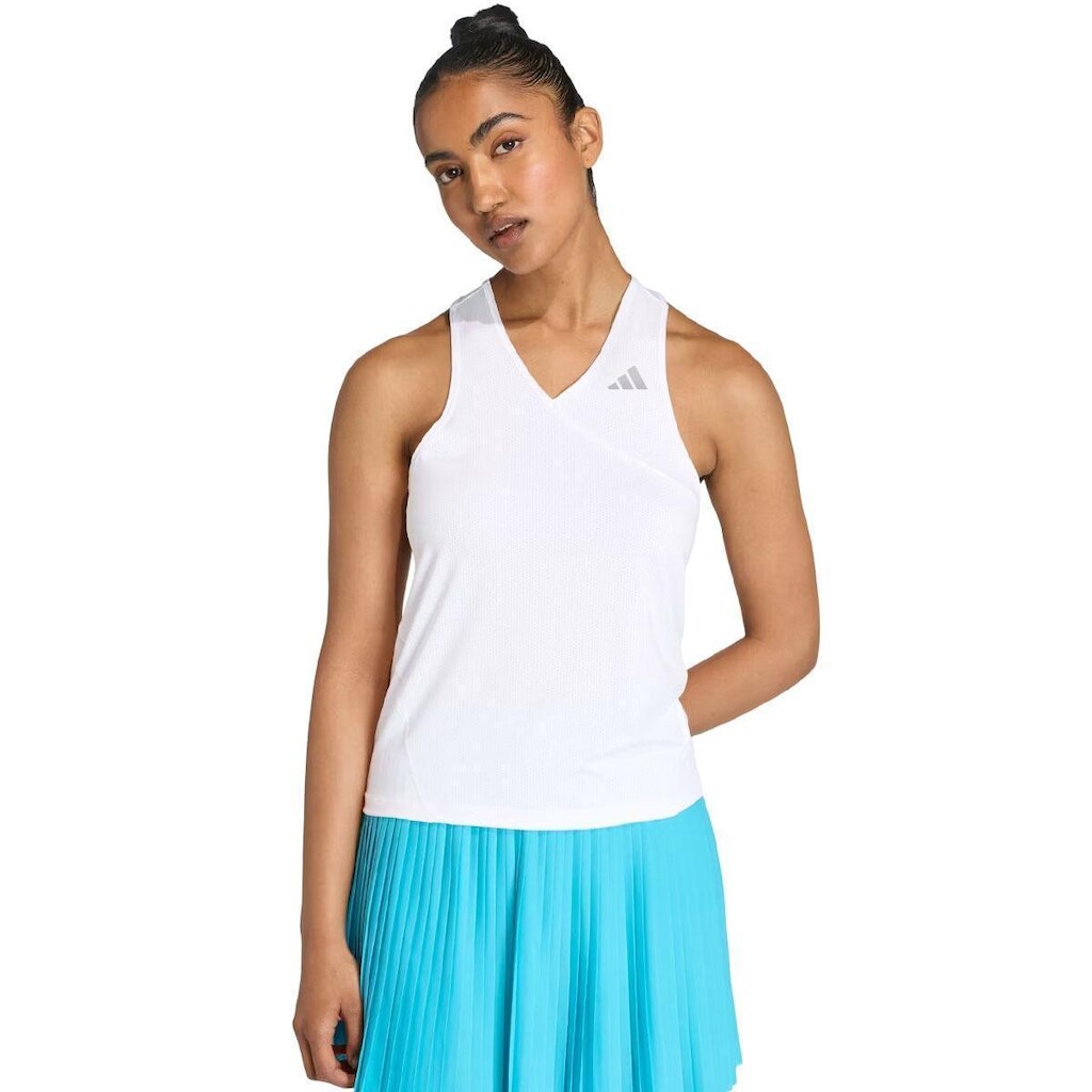 Regata Adidas Gola V Club Tennis Climacool Branca