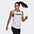 Regata Adidas Linear Performance Feminina - Branco+Preto