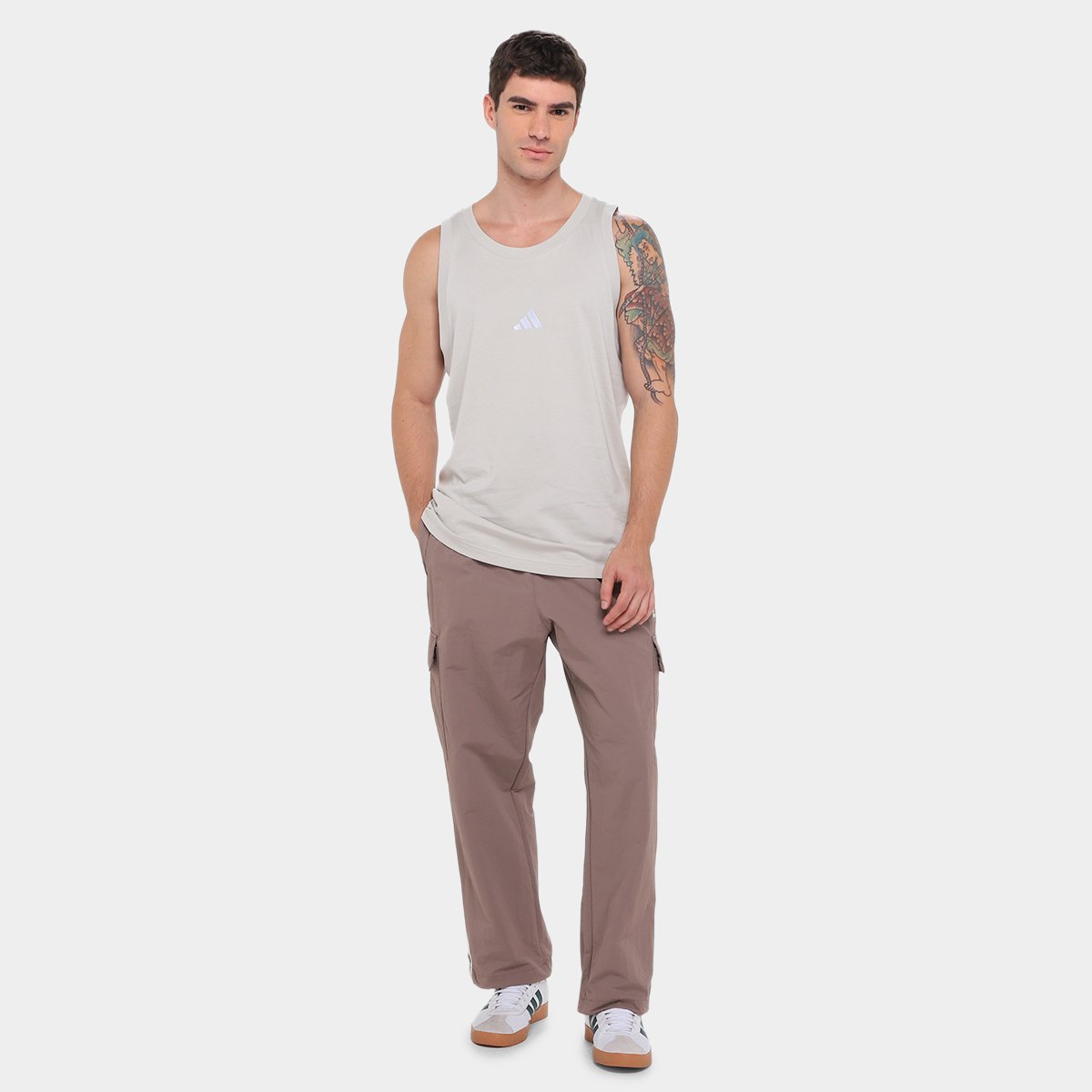 Regata Adidas Logo Masculina - 3
